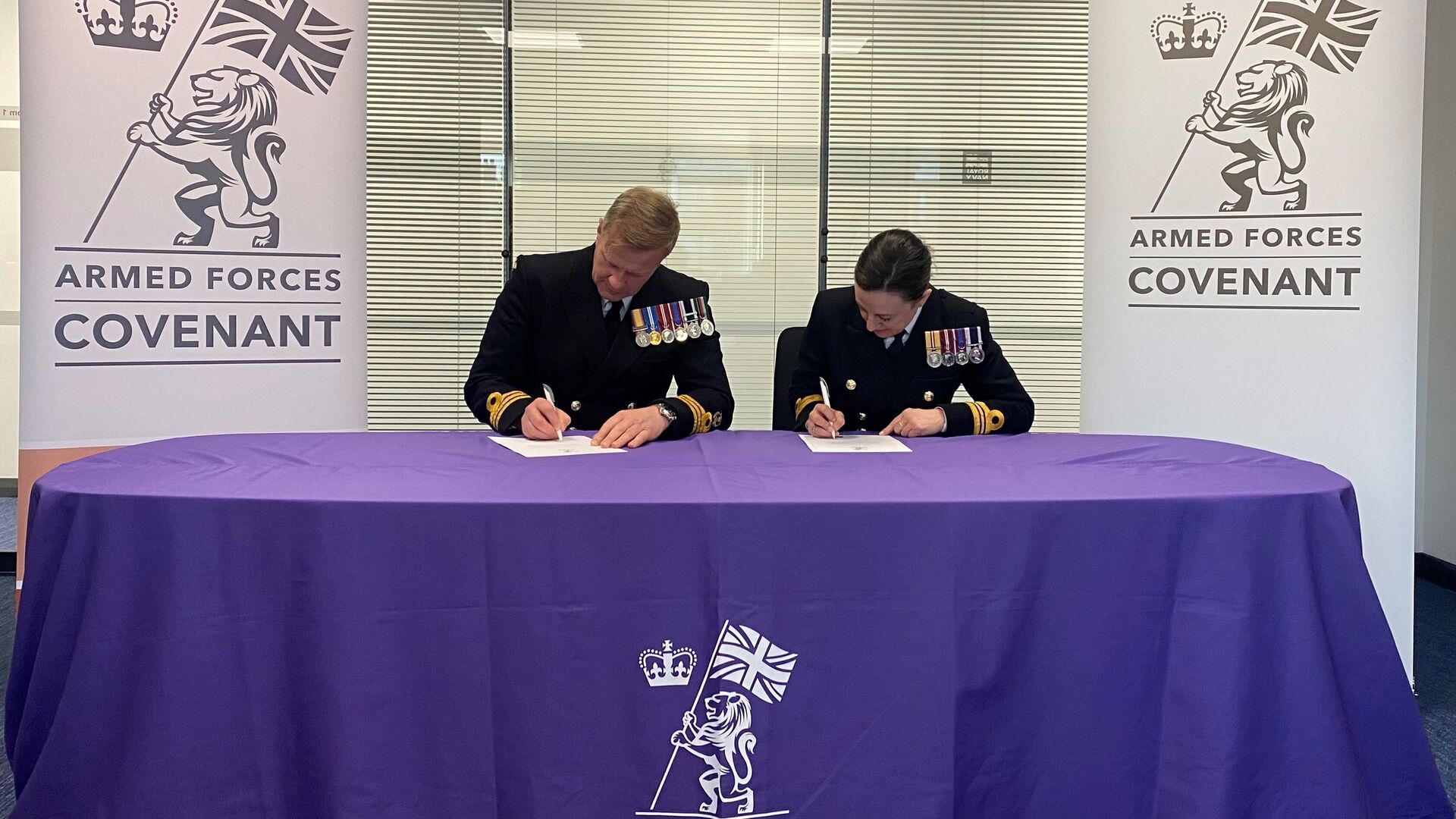 James Fisher Subtech signs the Armed Forces Covenant